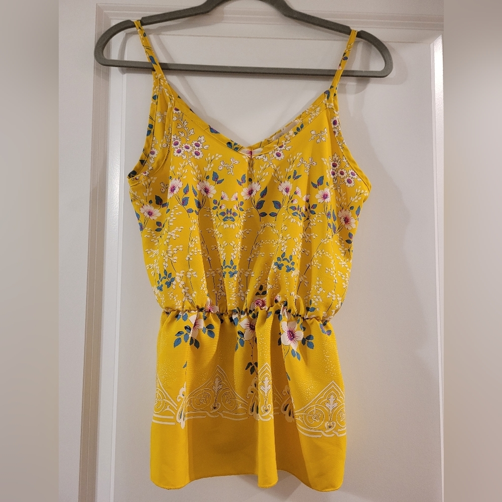 Summer‎ floral tank top